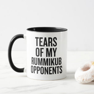 Tränen Meiner Rummikub-Gegner Tasse