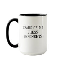 "Tränen meiner Schachgegner" Funny Schach Tasse