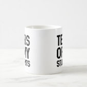Tränen meiner Schüler Kaffeetasse (Mittel)