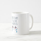 Tränen meiner Schüler | Lustiges Geschenk für Lehr Kaffeetasse (VorderseiteRechts)