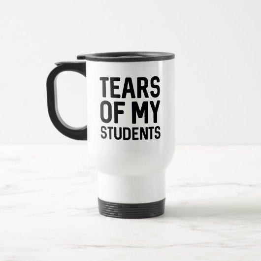 Tränen meiner Schüler Reisebecher (Links)
