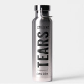 Tränen meiner Schüler Sarcastic Funny Sassy Lehrer Trinkflasche (Links)