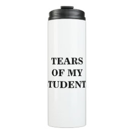 Tränen meiner Schüler Wasser Flasche