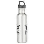 Tränen meiner Spieler Edelstahlflasche (Rückseite)