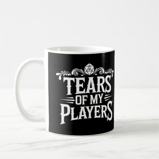 Tränen meiner Spieler Kaffeetasse (Links)