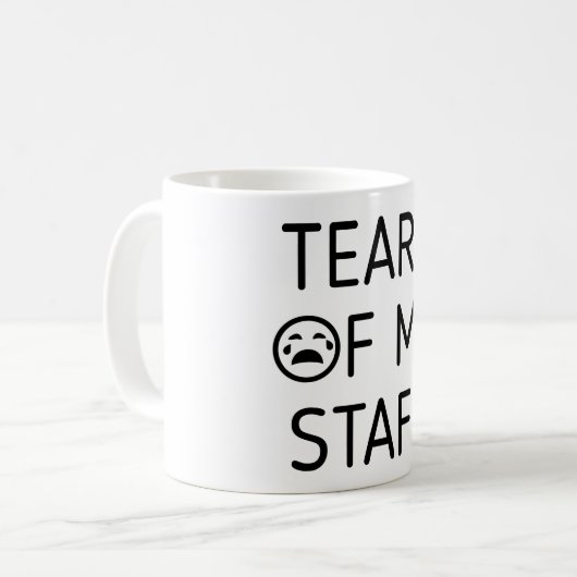 Tränen meiner Tasse Geschenk (Vorderseite Links)