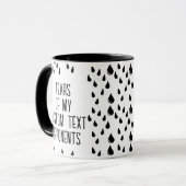 Tränen meiner Textgegner Tasse (Vorderseite Links)