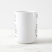 Tränen meiner Wissenschaftler, Lehrerbewertung Kaffeetasse (Mittel)