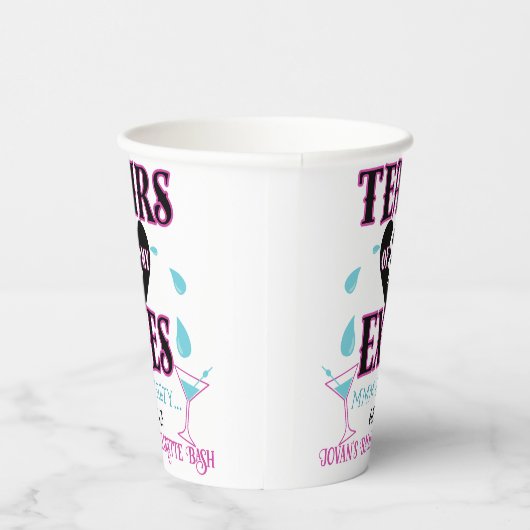 Tränen meines Exes-Funny Bridal-Junggeselinnen-Abs Pappbecher (Rechts)