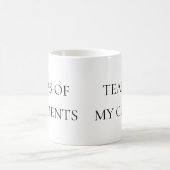 Tränen meines Klienten Anwälts Personal Trainer Kaffeetasse (Mittel)
