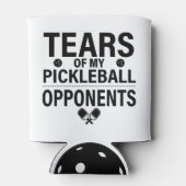 Tränen meines Pickleball Funny Minimal Pickleball Dosenkühler (Rückseite)