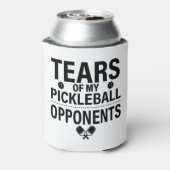 Tränen meines Pickleball Funny Minimal Pickleball Dosenkühler (Kanne Rückseite)
