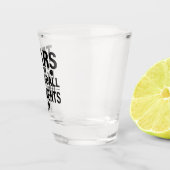 Tränen meines Pickleball Funny Minimal Pickleball Schnapsglas (Rechts)