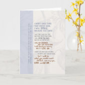 Tränen nicht vergießen, dass ich verschwunden bin karte (Gelbe Blume)