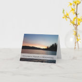 "Tränen sind auch Gebete" - Sympathiekarte für Sch Karte (Gelbe Blume)