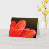 Tränen... Sorry card Karte (Gelbe Blume)