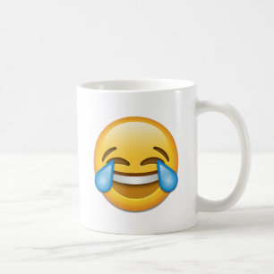 Tränen über Joy emoji lustig Kaffeetasse