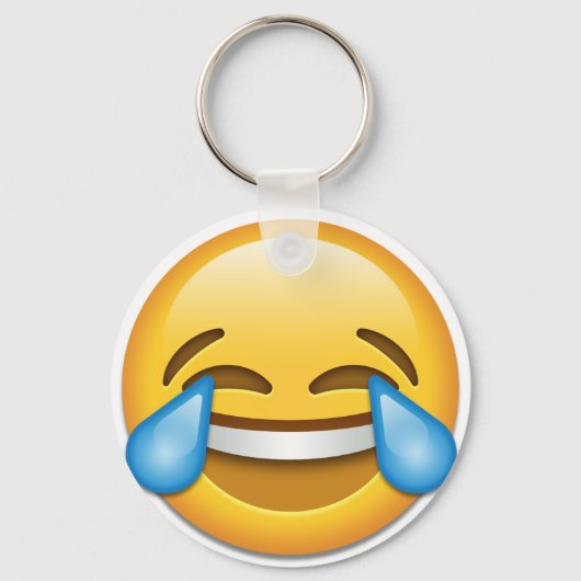 Tränen über Joy emoji lustig Schlüsselanhänger (Vorderseite)