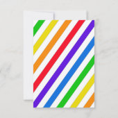 Tränen und Beifall zum Frühstück Einladung (Rückseite)