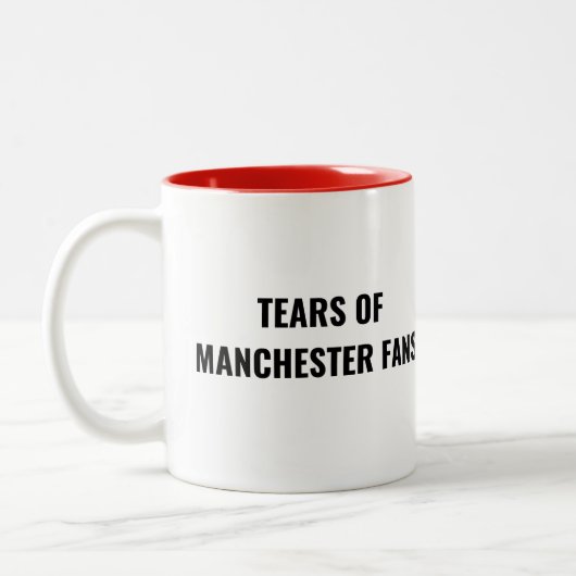 Tränen von Man U Tasse Liverpool FC YNWA (Links)