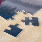 Tränenadler mit amerikanischer Flagge Puzzle (Seite)