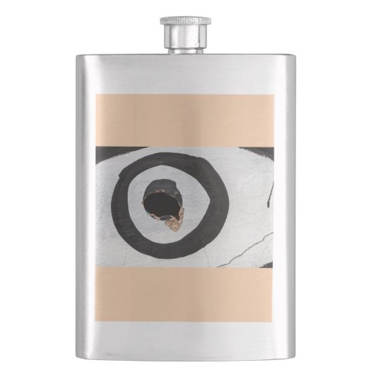 Tränenflasche Flachmann (Vorderseite)