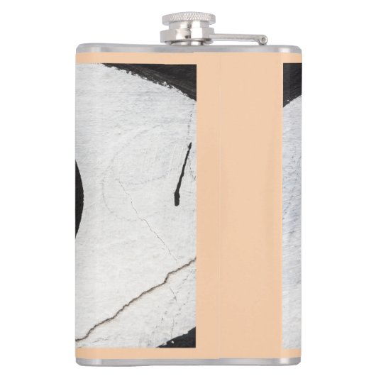 Tränenflasche Flachmann (Rückseite)