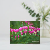 Tränenherzen-Postkarte Postkarte (Stehend Vorderseite)