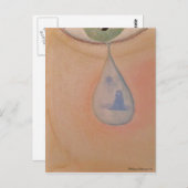 Tränenkarte Postkarte (Vorne/Hinten)