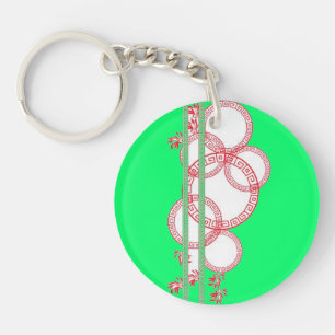 Tränenkeychain-Abstrakt Schlüsselanhänger