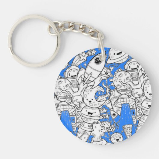 Tränenkeychain-Abstrakt Schlüsselanhänger (Vorderseite)