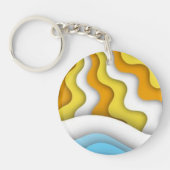 Tränenkeychain-Abstrakt Schlüsselanhänger (Vorderseite)