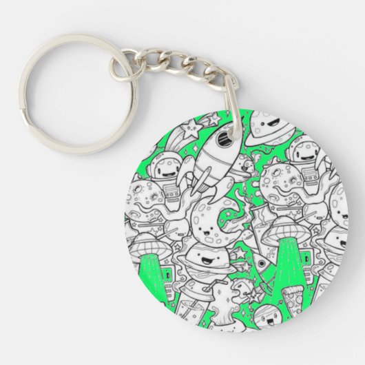 Tränenkeychain-Abstrakt Schlüsselanhänger (Vorderseite)