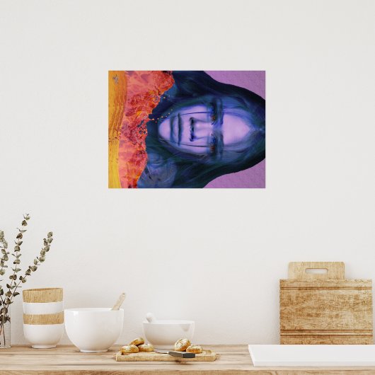 Tränenmeer Poster (Küche)