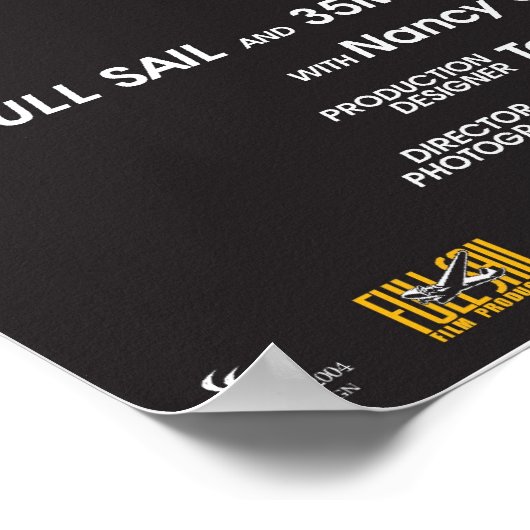 Tränenstain Poster (Ecke)