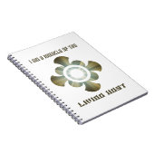 Tranfundierung im Heiligen Eucharisten Notizblock (Rechte Seite)