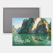 Trang An Landschaftskomplex Vietnam Magnet (Vorderseite/Rückseite)