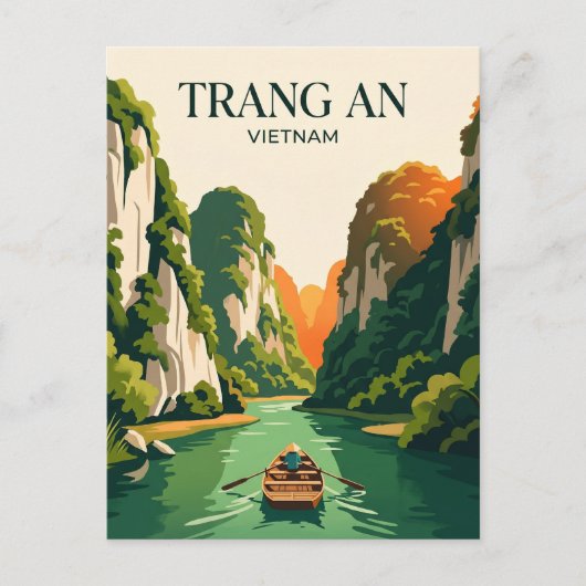 Trang-An-Landschaftskomplex Vietnam Postkarte (Vorderseite)