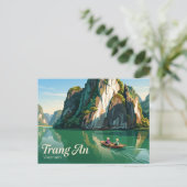 Trang An Landschaftskomplex Vietnam Postkarte (Stehend Vorderseite)