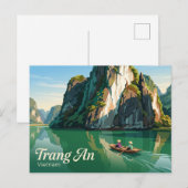 Trang An Landschaftskomplex Vietnam Postkarte (Vorne/Hinten)