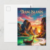 Trang-Inseln Thailand Postkarte (Vorne/Hinten)