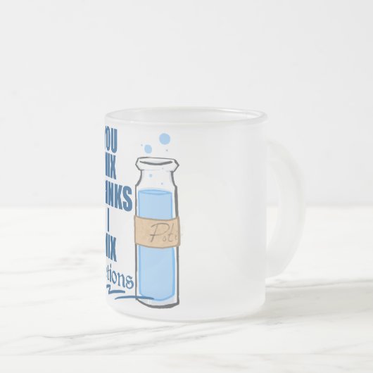 Trank-Trinker Mattglastasse (VorderseiteRechts)