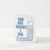 Trank-Trinker Mattglastasse (Mittel)