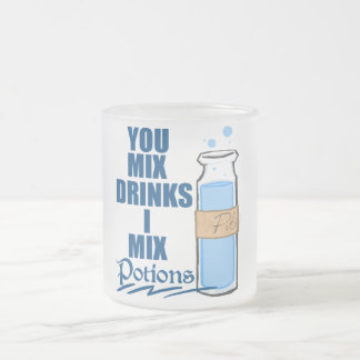 Trank-Trinker Mattglastasse