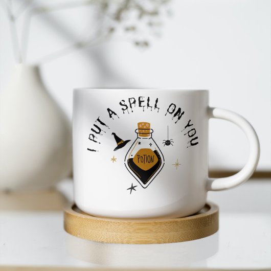 Tränke, den ich dir mit einem Zauber auf Halloween Tasse