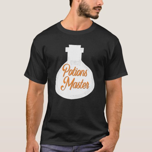 Tränke Master Niedlich und Halloween Bar Zender T-Shirt (Vorderseite)