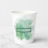 Tränke, Zauber & Zauberhexen Cauldron Halloween Pappbecher (Rückseite)