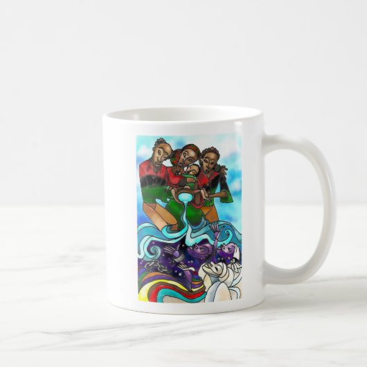 "Trankopfer" Keramik-Tasse Kaffeetasse (Rechts)