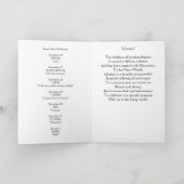 "Trankopfer-" Kwanzaa-Grußkarte Feiertagskarte (Innenseite)