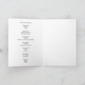 "Trankopfer-" Kwanzaa-Karte Feiertagskarte (Innenseite)